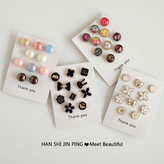 Brooch Pin Set (various Designs)