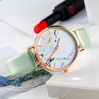 Marble Strap Watch