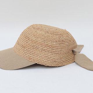 Raffia Baseball Cap