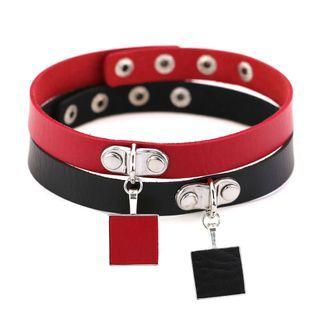 Square Pendant Choker