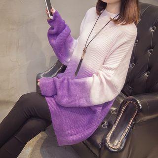 Dip Dye Long Sweater