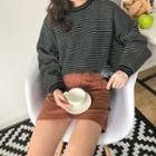 Striped Sweater Black - One Size
