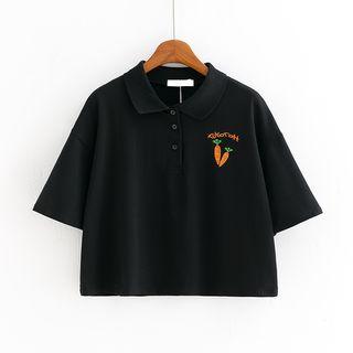 Carrot Short-sleeve Polo Shirt