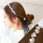 Faux Pearl Lace Hair Band