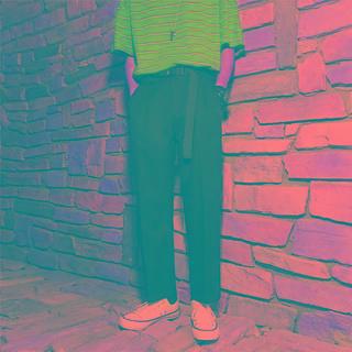 Cropped Straight Leg Pants With Belt