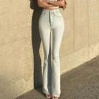 Bootcut Washed Jeans