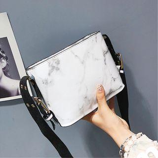 Marble Bucket Bag