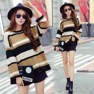 Striped Loose Fit Sweater