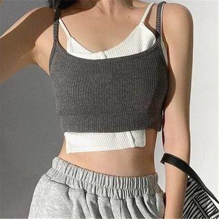 Set: Cropped Camisole