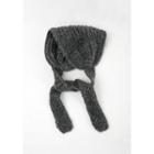 Strappy Knit Bonnet Hat