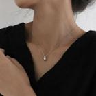 Waterdrop Lock Necklace