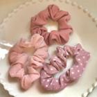 Set Of 3: Scrunchie 0501a - Set Of 3 - Hair Rope - One Size