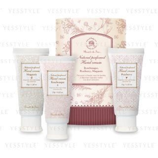 Beaute De Sae - Natural Perfumed Hand Cream Set 3 Pcs 3 Pcs