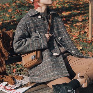 Plaid Duffle Jacket