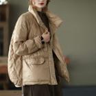 Zip-up Down Jacket