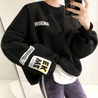 Appliqu  Loose-fit Pullover