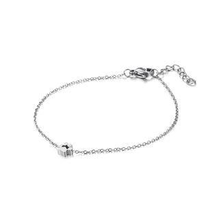 Fashion And Simple Cat Claw 316l Stainless Steel Bracelet Silver - One Size