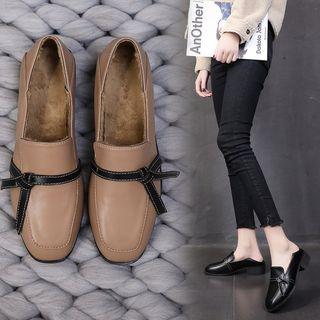 Low-heel Ribbon Shoes