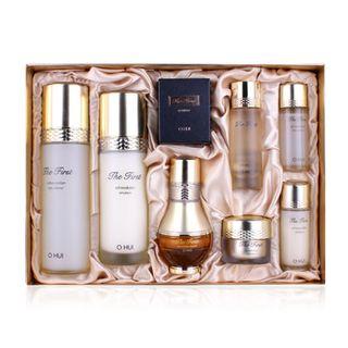 O Hui - The First Cell Revolution Set B : Skin Softener 150ml + 20ml + Emulsion 120ml + 20ml + Ampoule 18ml + Eye Cream 5ml + Cell Source 22ml + Geniture 11ml 8pcs