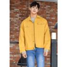 Letter-patch Loose-fit Jacket