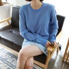 Tall Size Colored Lightweight Knit Top