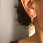 Shell Dangle Earring 1511 - Gold - One Size
