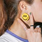 Faux Pearl Smiley Ear Jacket