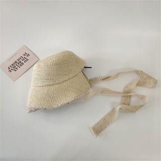 Lace Strap Bucket Hat
