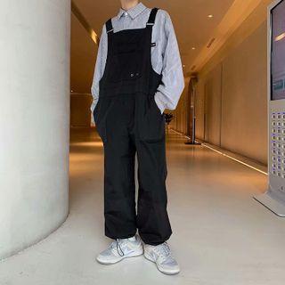 Plain Overall Pants