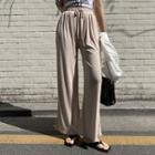 Slit-hem Loose-fit Sweatpants