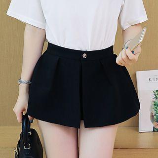 Plain A-line Skort