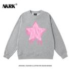 Lettering Star Print Sweatshirt (various Designs)