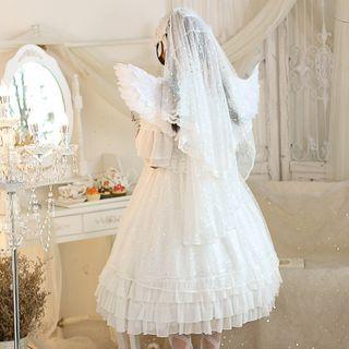 Lace Fabric Headband / Lace Cuffs