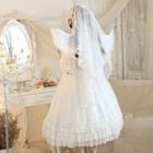 Lace Fabric Headband / Lace Cuffs