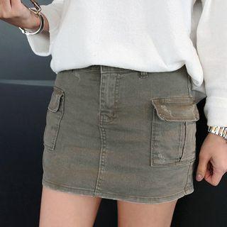 Cargo-pocket Mini Skort