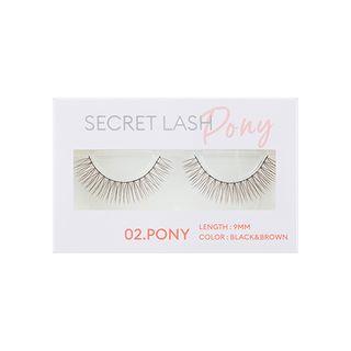 Missha - Secret Lash #2 Pony 1set