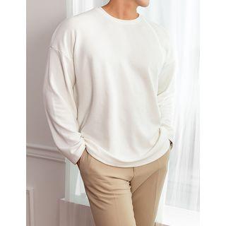 Plain Drop-shoulder T-shirt