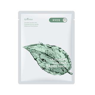 Isntree - Mugwort Calming Gauze Mask Set 23g X 10pcs - New Version