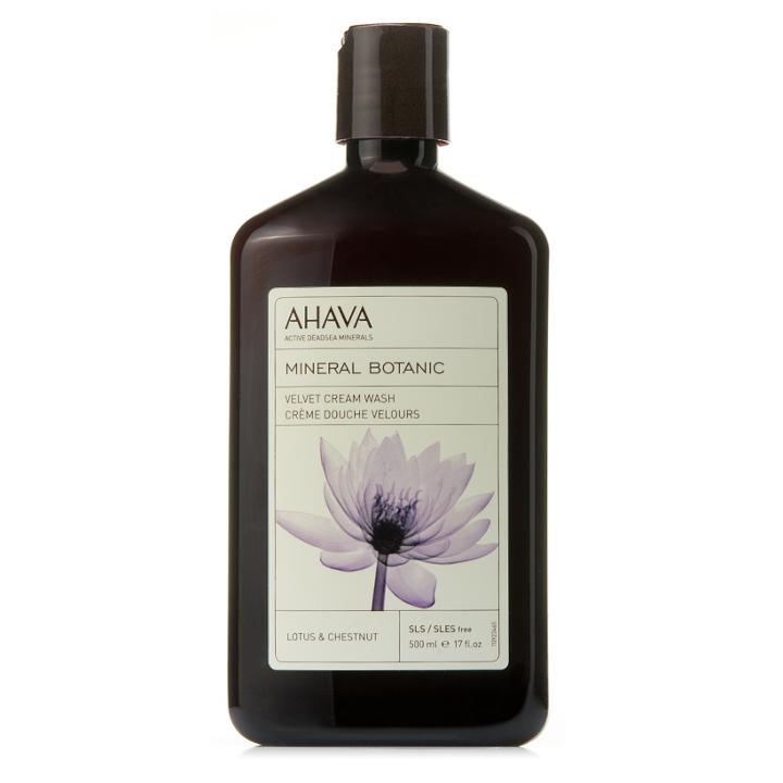 Ahava - Mineral Botanic Velvet Cream Wash - Lotus Flower And Chestnut 500ml/17oz