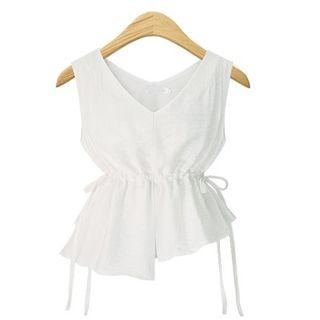 Set: V-neck Vest + Shorts