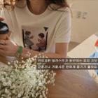 Short-sleeve Illustrated T-shirt Ivory - One Size