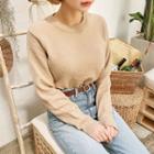 Round-neck Sweater In 9 Colors