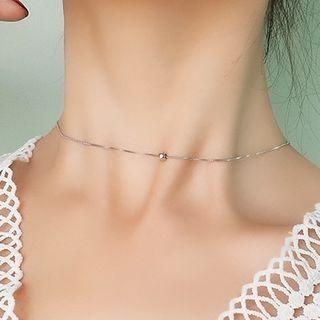 925 Sterling Silver Choker S925 Sterling Silver - As Shown In Figure - One Size