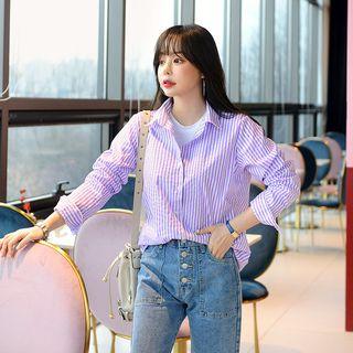 Stripe Textured Shirt