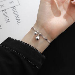 Bell Sterling Silver Layered Bracelet