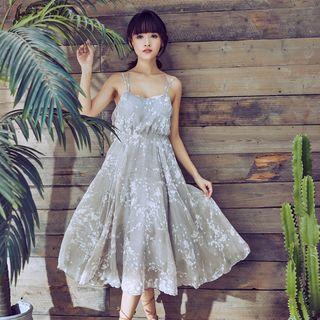 Backless Ruffled Sundress
