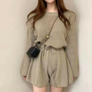 Long Sleeve Drawstring Oversized Romper
