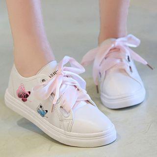 Bow Canvas Sneakers