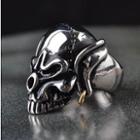 Titanium Steel Skull Ring