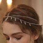 Wedding Faux Crystal Headpiece As Shown In Figure - One Size